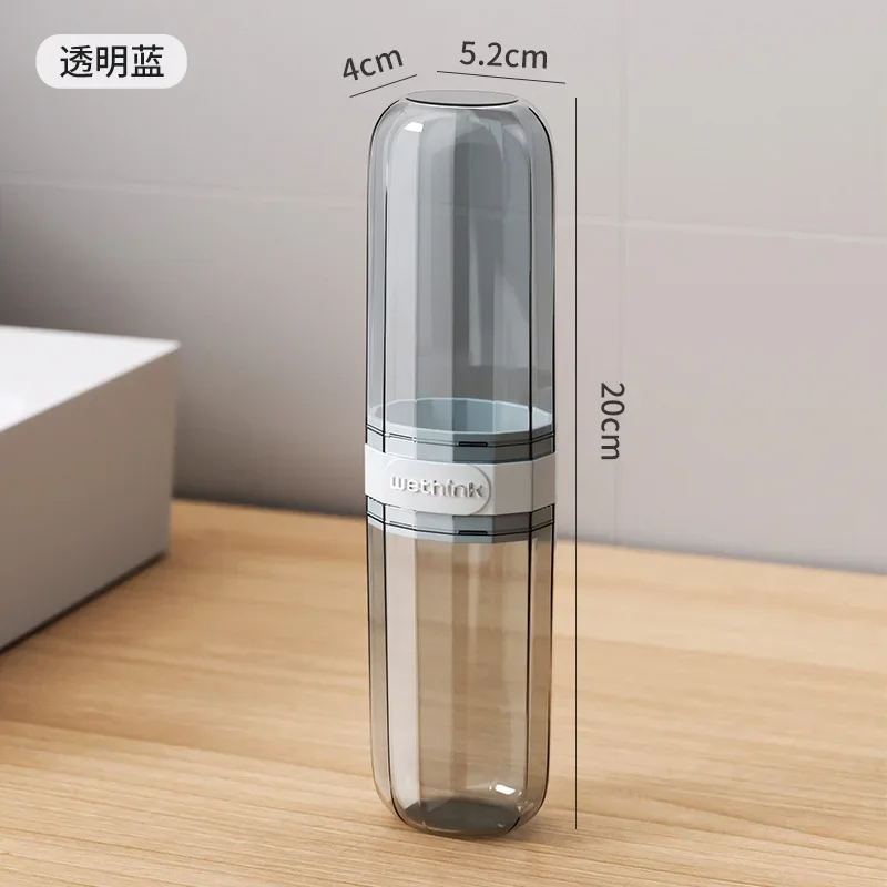 AliExpress Clear Hard-Shell Toothbrush Travel Case, view 2