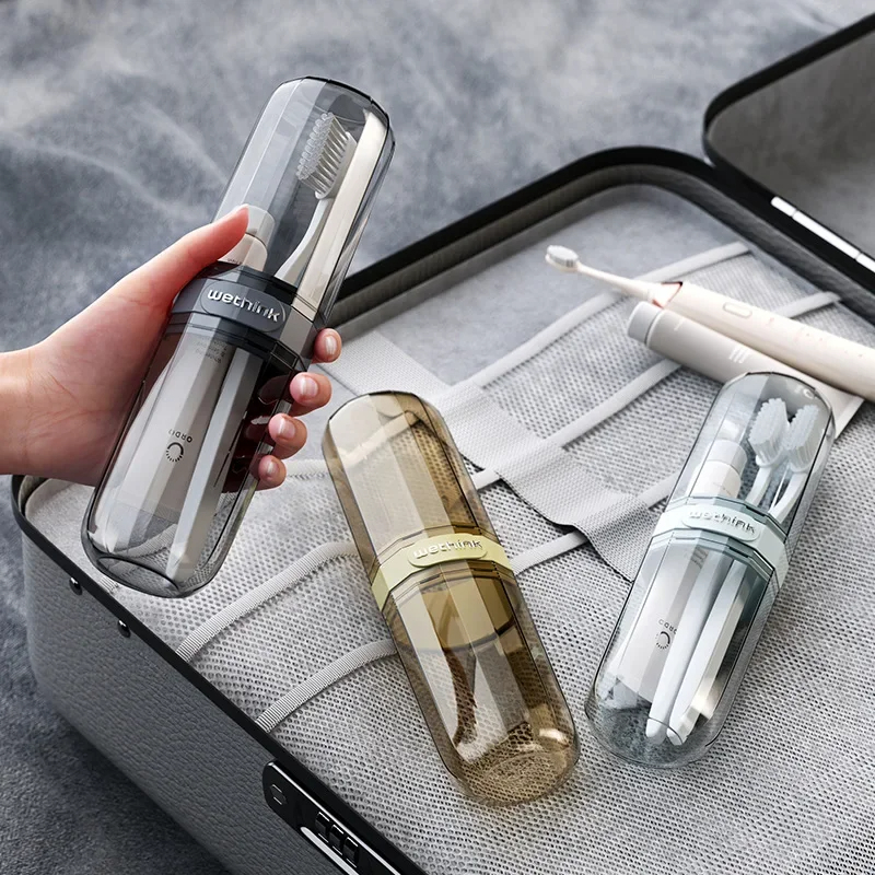 AliExpress Clear Hard-Shell Toothbrush Travel Case, view 6