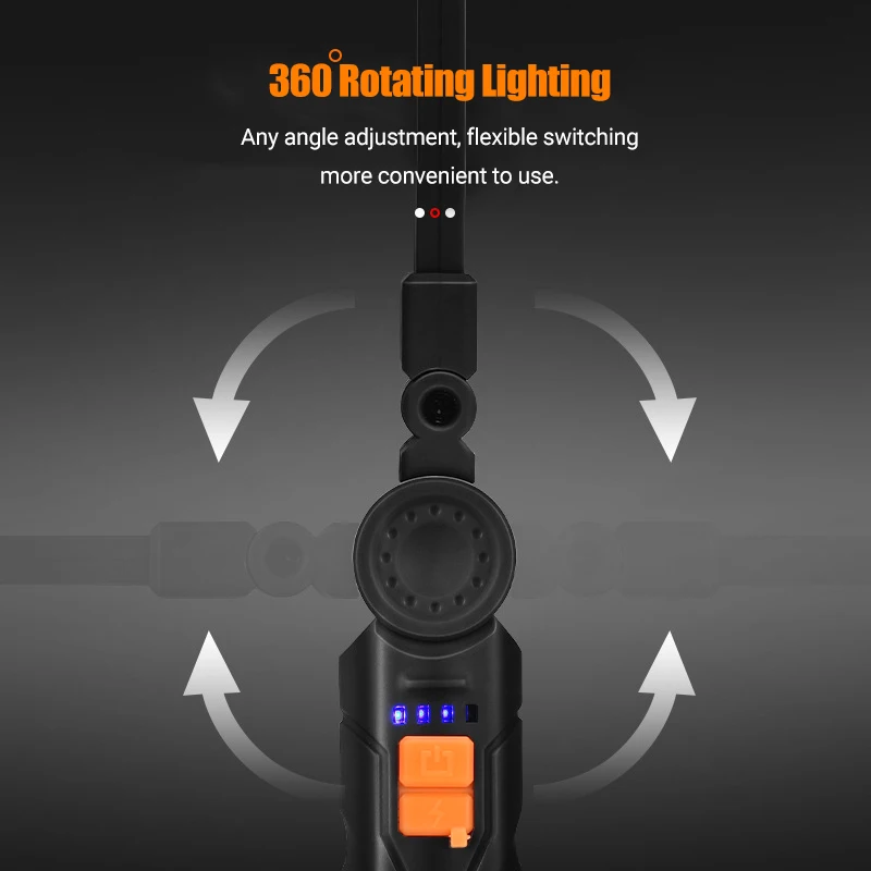AliExpress Magnetic Rechargeable COB LED Work Light, view 6