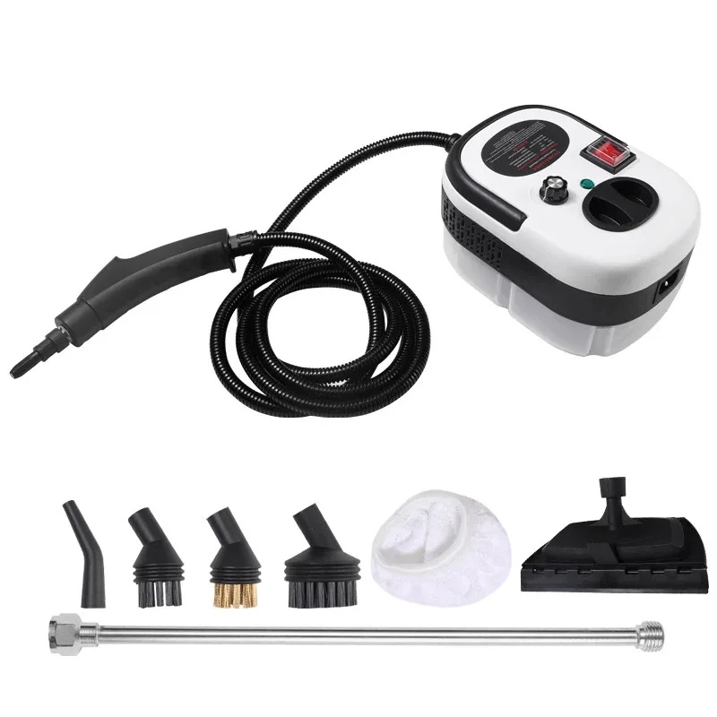 AliExpress Portable Handheld Steam Cleaner with Brush Heads