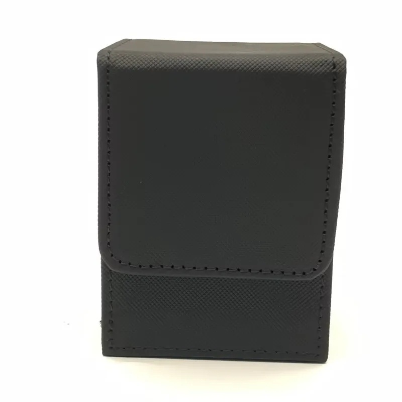 AliExpress Portable Leather Game Card Box, Commander Deck Storage Holder For 100+ Single Sleeved Trading Cards