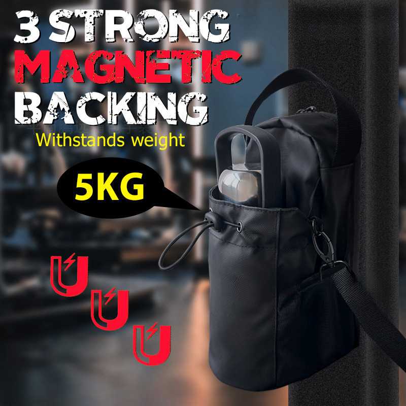 AliExpress Magnetic Gym Storage Bag with Phone Pocket, view 4