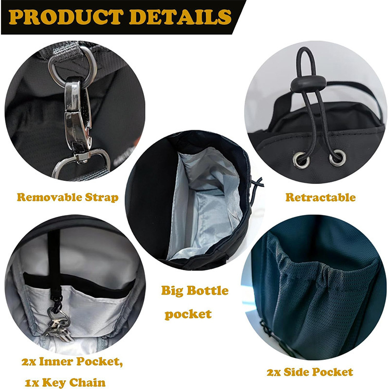 AliExpress Magnetic Gym Storage Bag with Phone Pocket, view 5