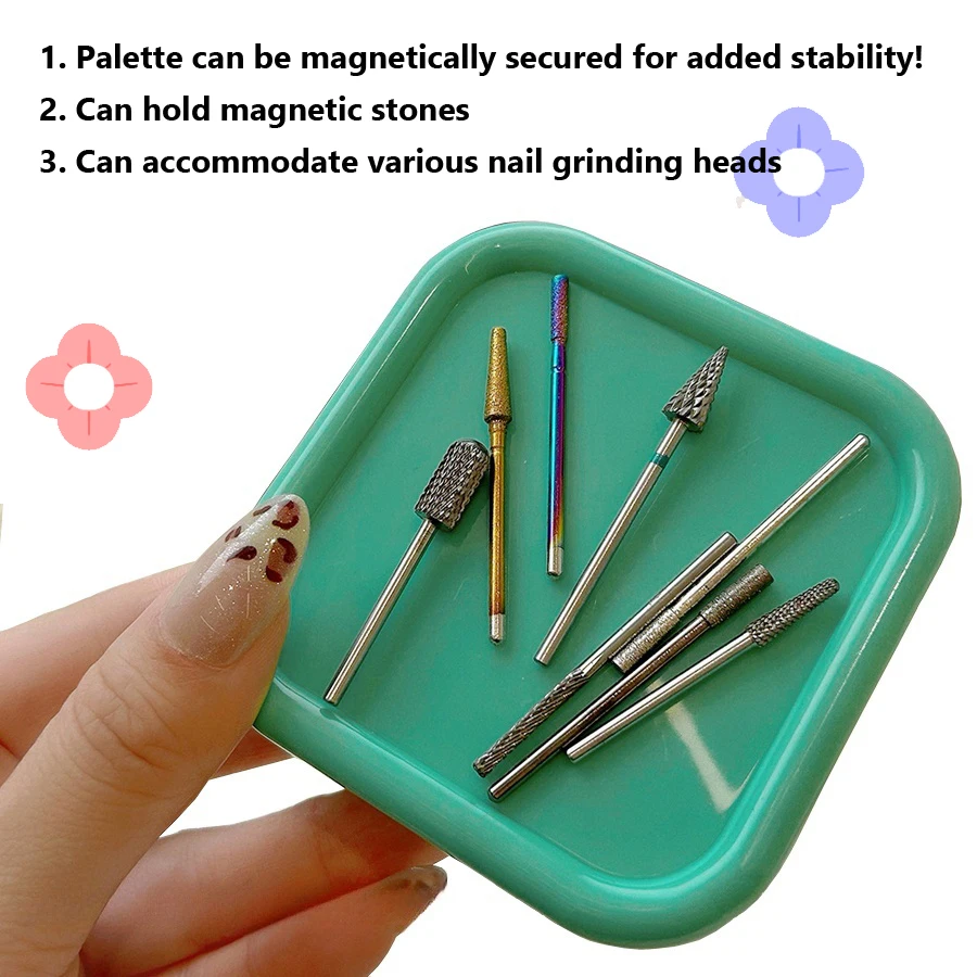 AliExpress Magnetic Nail Drill Bit Organizer Tray, view 3