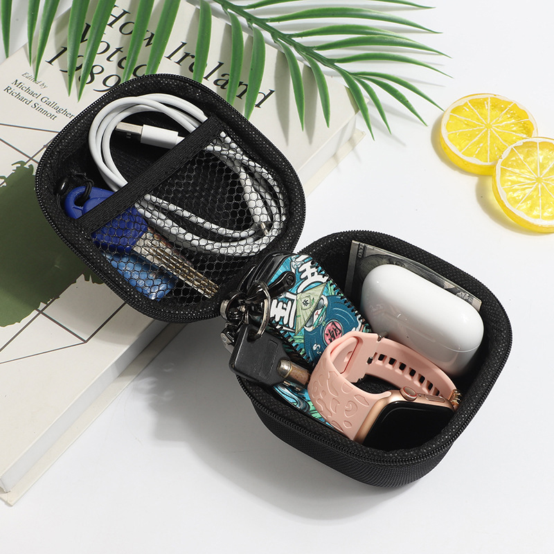 AliExpress Mini Hard-Shell Cable and Earphone Storage Bag, view 3