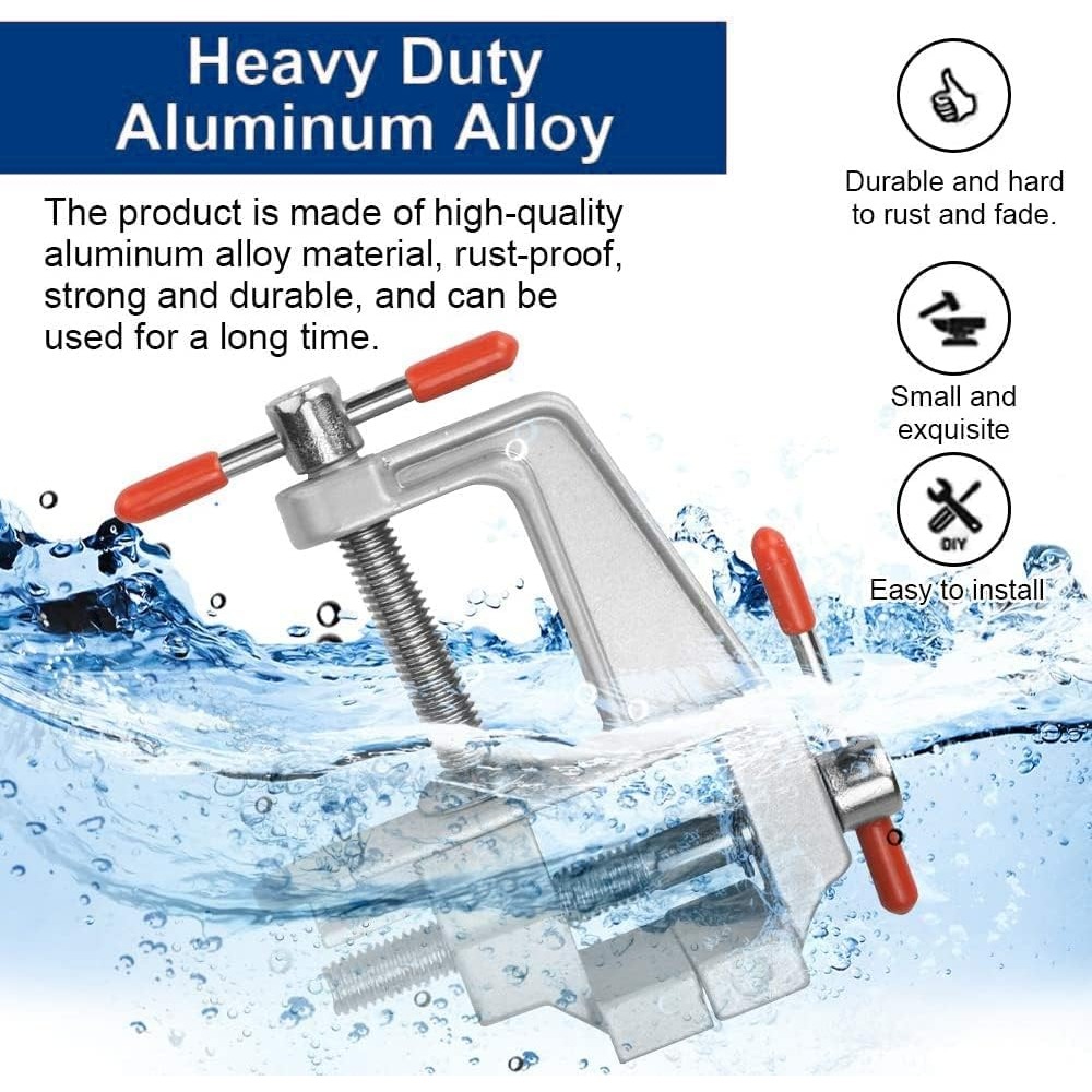 AliExpress Portable Mini Jeweler's Table Clamp Vise, view 6