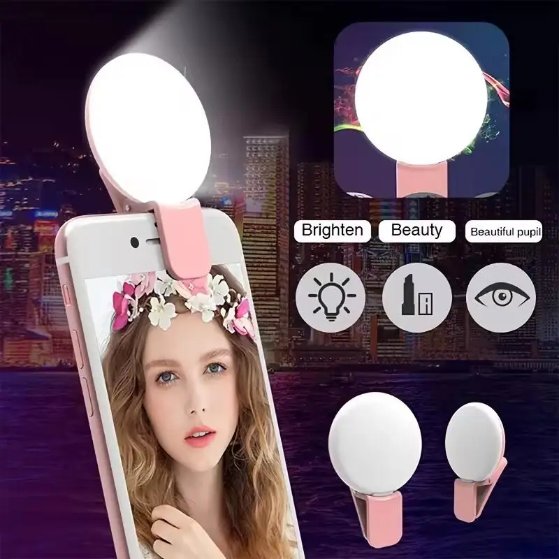 AliExpress Clip-On Mini Selfie Ring Light