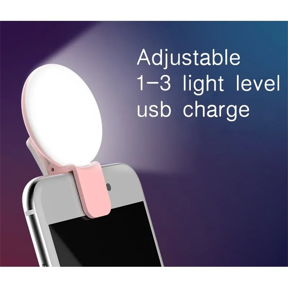 AliExpress Clip-On Mini Selfie Ring Light, view 4