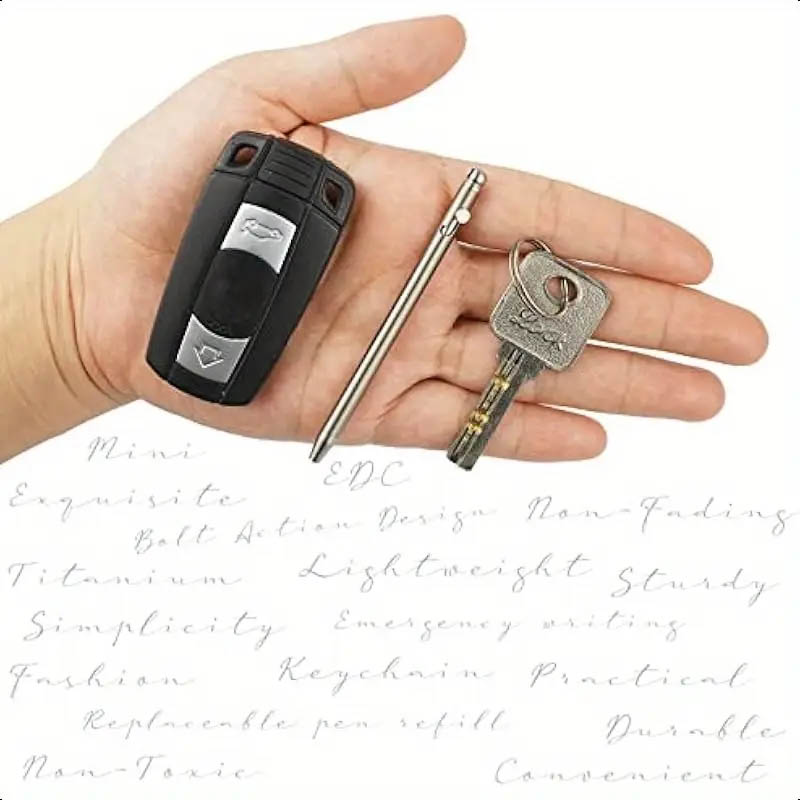 AliExpress Portable Mini Titanium EDC Pen, view 5