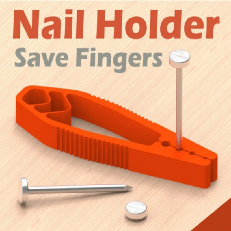 AliExpress Portable Nail Fixer Tool Woodworking Nail Fixer Plastic Sliding Joint Pliers Protect Fingers for Maintenance and Woodworking