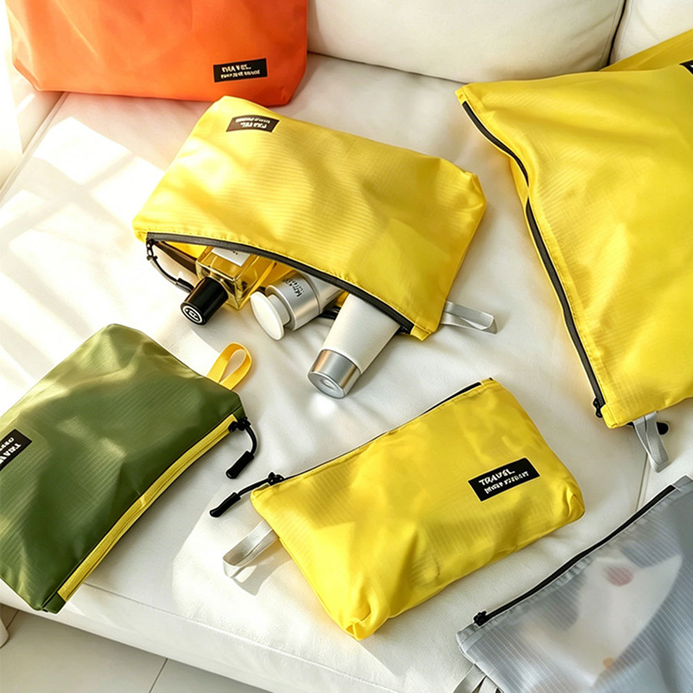 AliExpress Portable Organiser Bag Waterproof Ultralight Multifunctional Travel Storage Cosmetics Toiletries Clothing Underwear Storage Bag, view 2