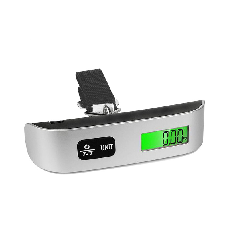 AliExpress Portable Scale Digital LCD Display 110lb/50kg Electronic Luggage Hanging Suitcase Travel Weighs Baggage Bag Weight Balance Tools, view 2