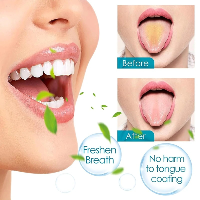 AliExpress Single-Layer Stainless Steel Tongue Scraper, view 2