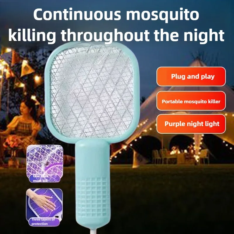 AliExpress Portable USB Mosquito Swatter with UV Light Car Mosquito Killing Trap for Household Outdoor Picnic Camping Travel Hotel, view 6