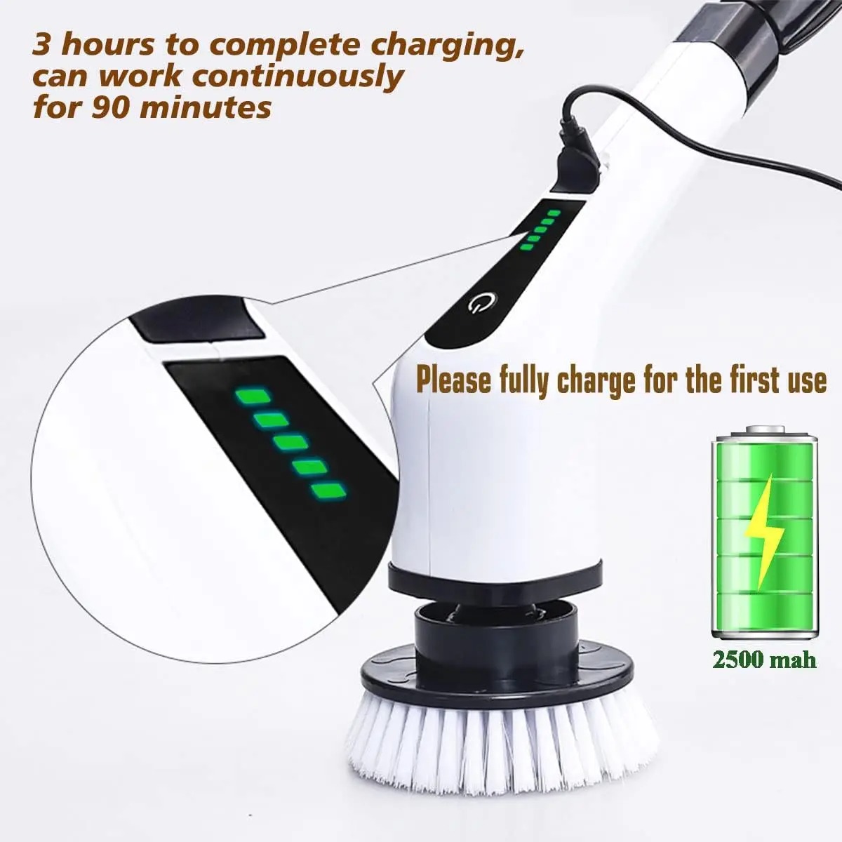 AliExpress Cordless Electric Spin Scrubber