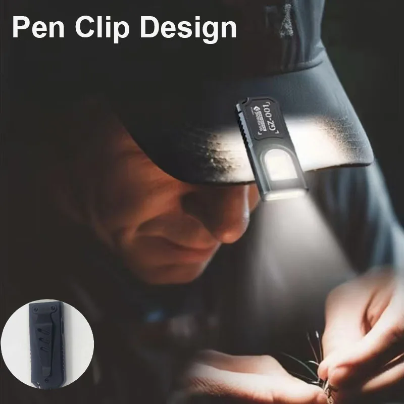 AliExpress Mini COB LED Keychain Flashlight (USB-C), view 4