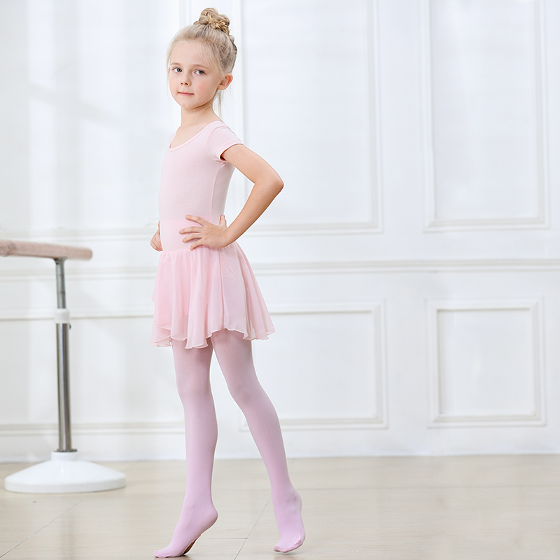 AliExpress Princess Baby Girls Ballet Tights High Elasticity Dance Pantyhose With Hole Spring Autumn Women Infant Kids Students Stockings, view 3