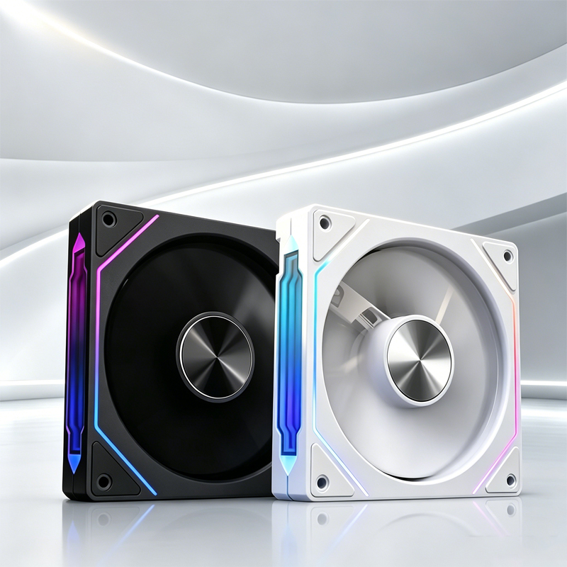 AliExpress Prism 4CD Pattern Chassis Fan 12CM Cooling Fan, Divine Light Synchronous 5V3Pin RGB Iridescent PWM