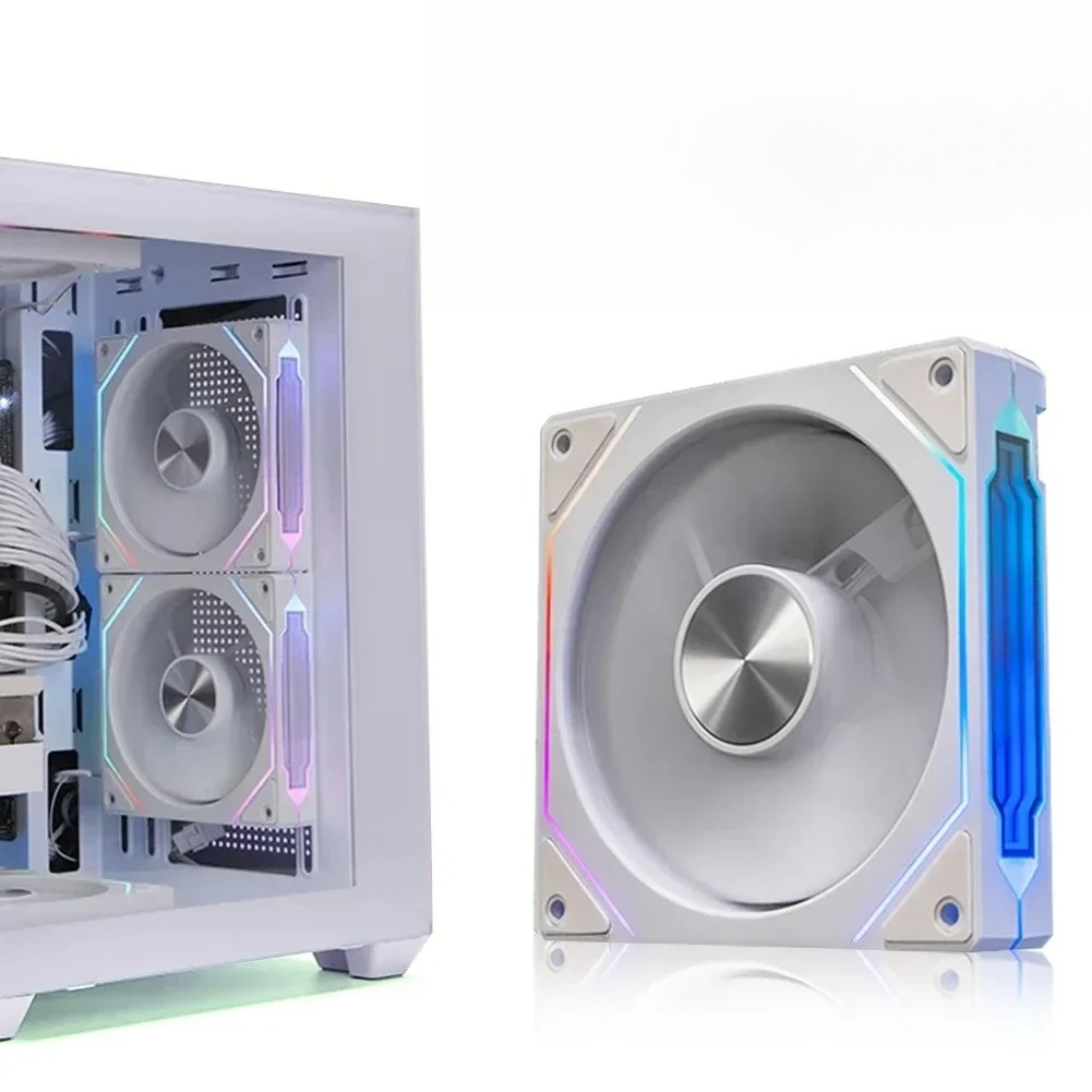 AliExpress PRISM 4PRO Computer Case Fan 12cm ARGB 4 Pin Quiet Cooling Fan 12V Large Air Volume 800-1600RPM, view 2