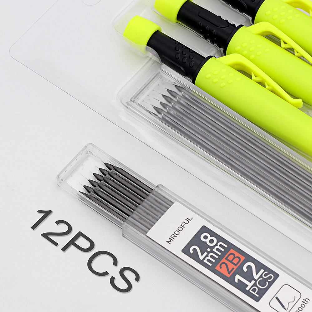 AliExpress Carpenter's Pencil Set with Deep-Hole Leads, view 4