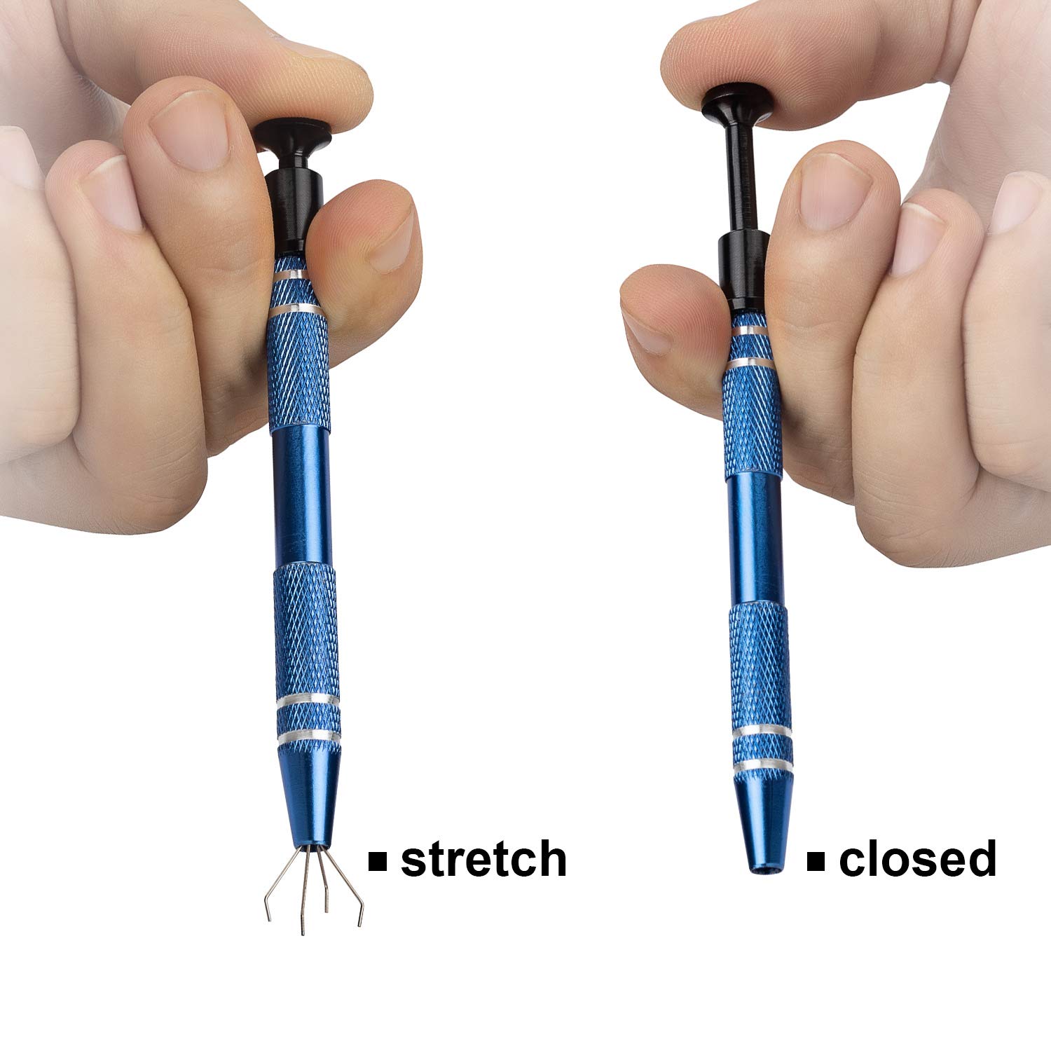 AliExpress 4-Claw Precision Tweezers for IC and Jewelry, view 3