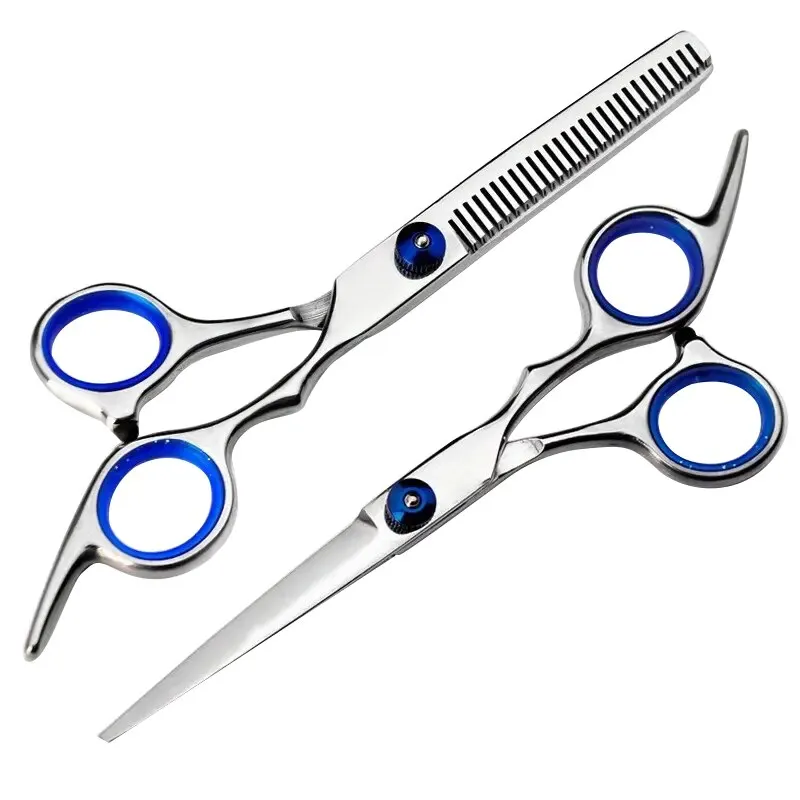AliExpress Stainless Steel Hairdressing Cutting and Thinning Scissors, view 2