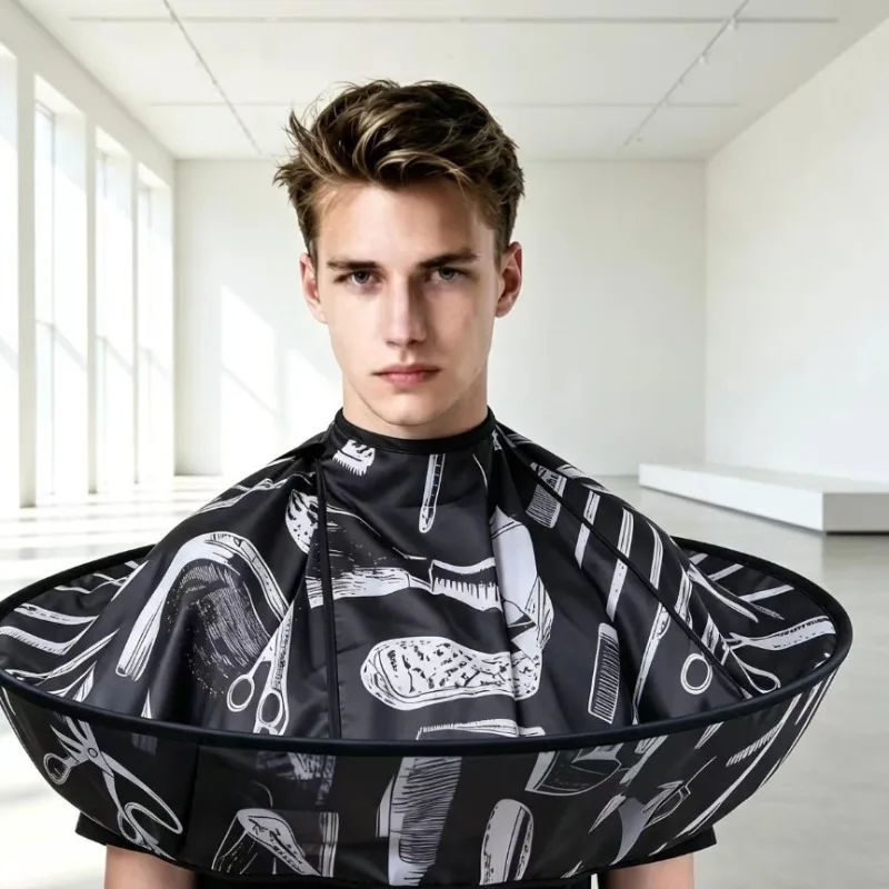 AliExpress White Professional Hairdressing Cutting Cape, view 6
