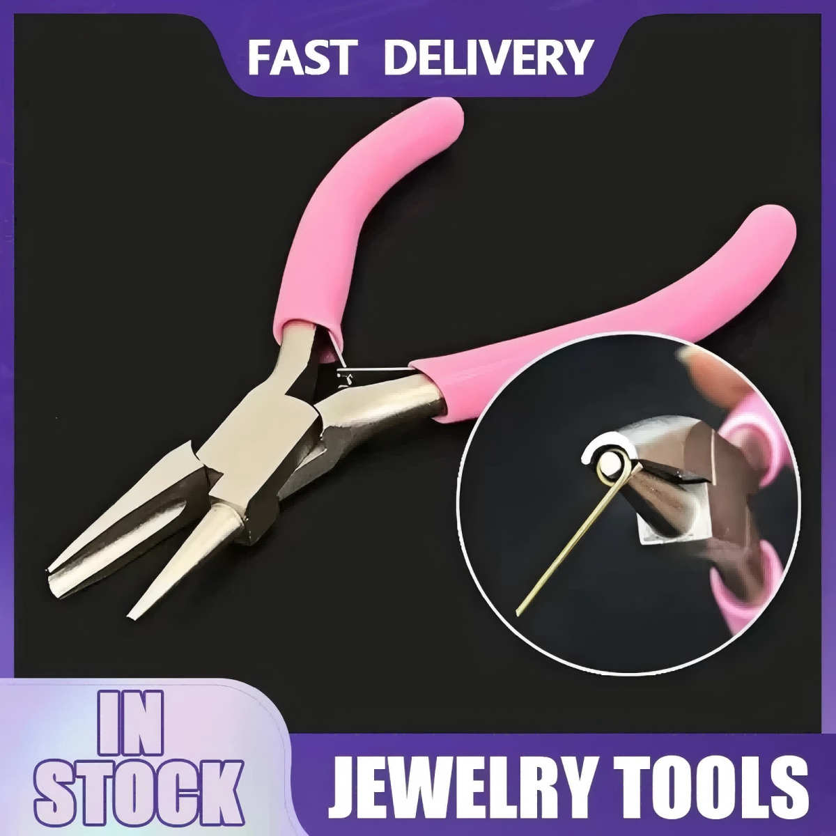 AliExpress Beading and Wire-Wrapping Jewelry Pliers, view 2