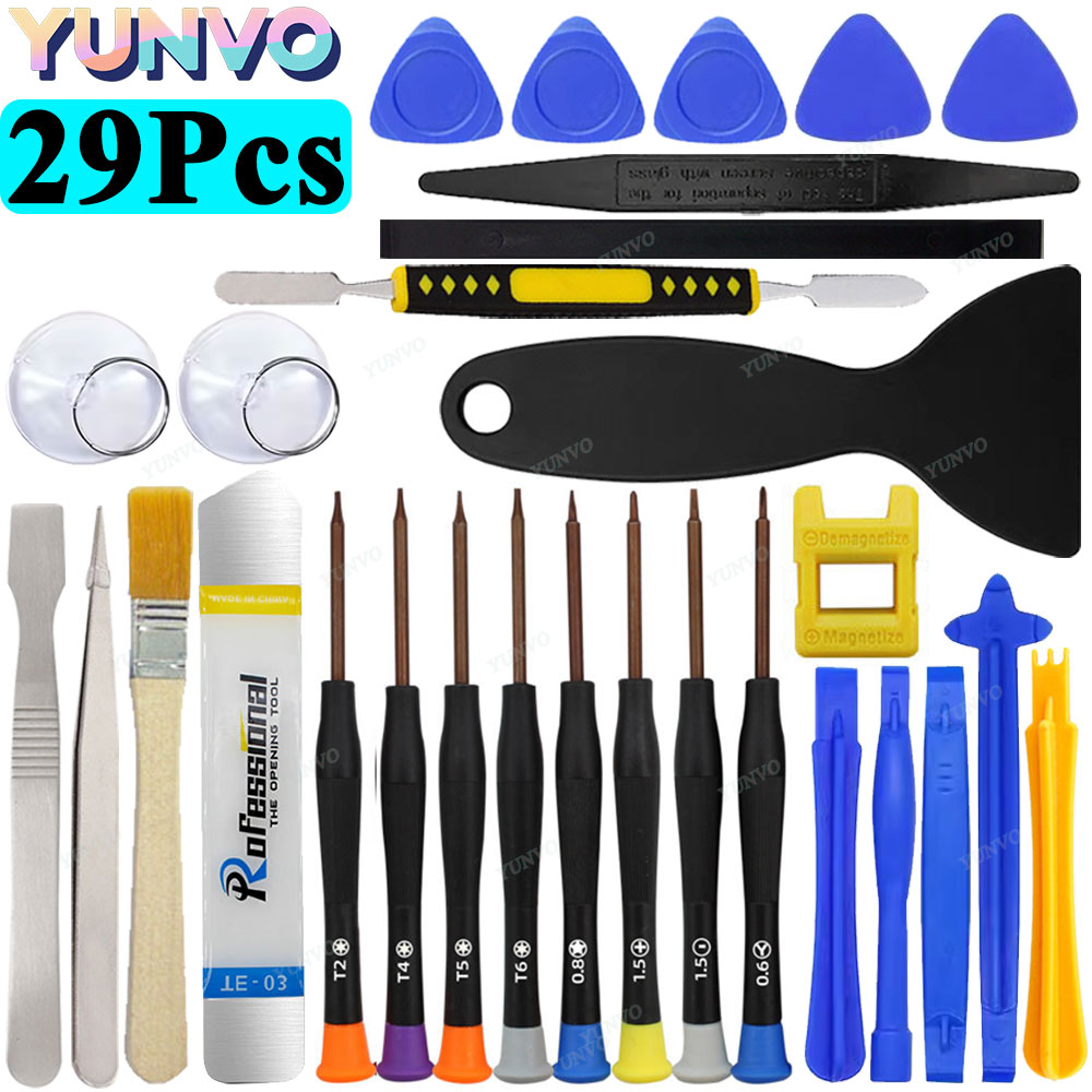 AliExpress Professional Mobile Phone Repair Tool Kit, Precision Screwdriver Set for iPhone Android, Multi-Function Disassembly Opening Tool, view 4