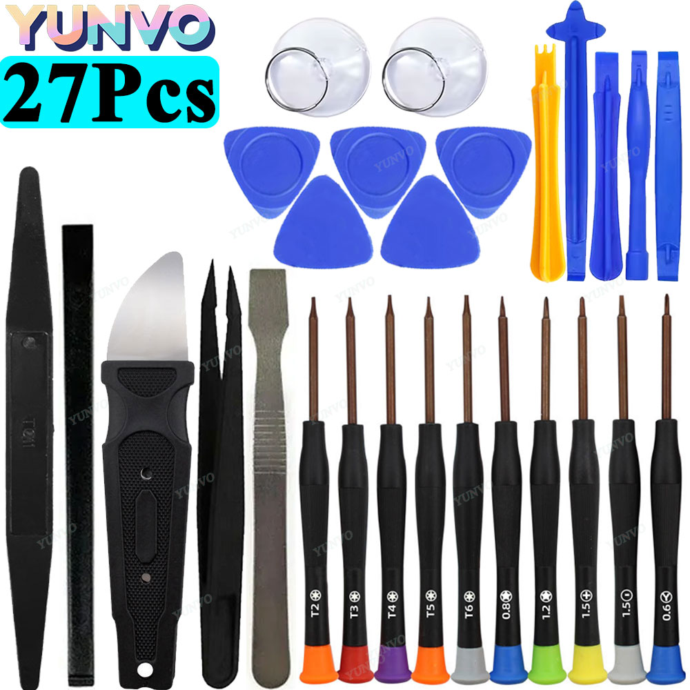 AliExpress Professional Mobile Phone Repair Tool Kit, Precision Screwdriver Set for iPhone Android, Multi-Function Disassembly Opening Tool, view 5
