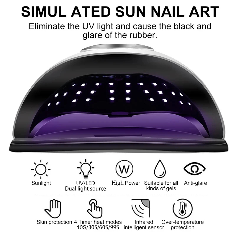 AliExpress Infrared Sensor LED Gel Nail Lamp, view 3