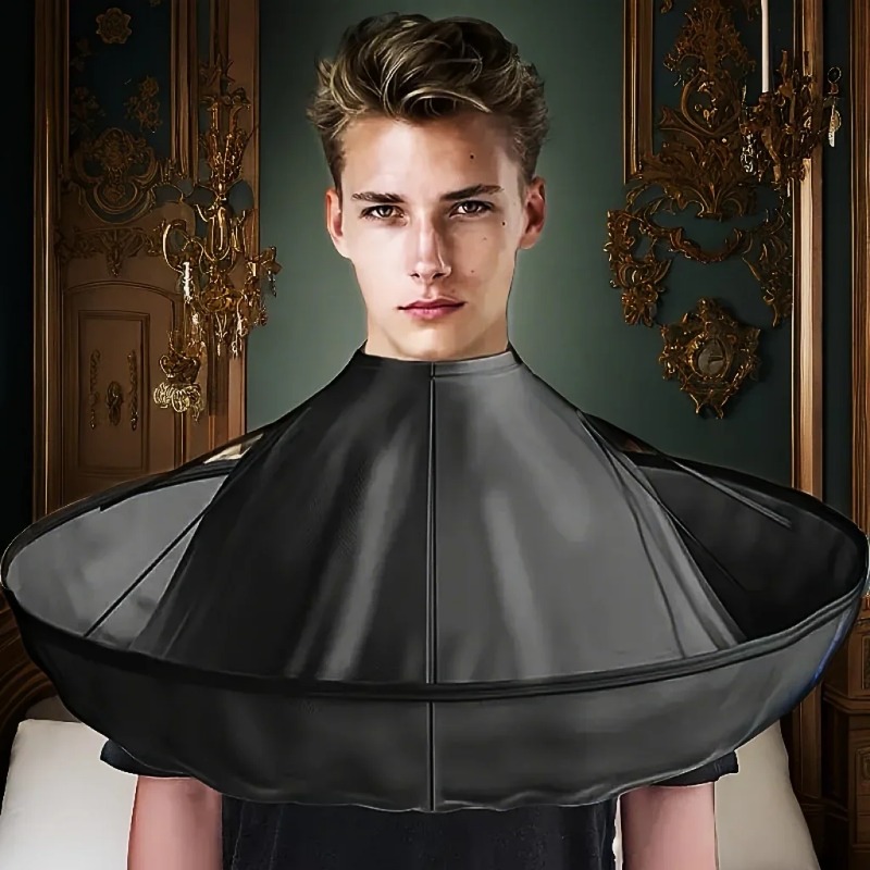 AliExpress Professional Non-Stick Waterproof Haircut Cape with Adjustable Neck Duster for Stylists And Barbers Salon Quality