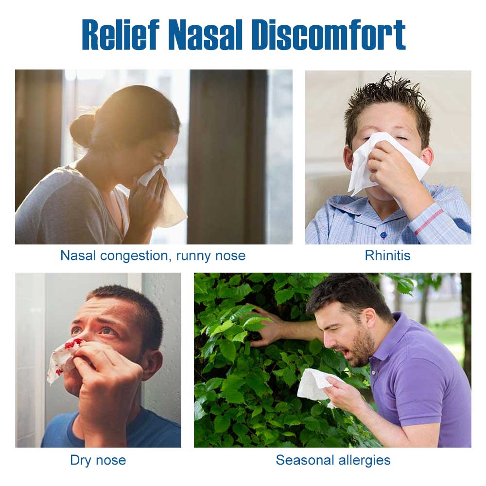 AliExpress Professional Nose Wash Cleaner Nasal Irrigator Rinse Bottle Protector Avoid Allergic Rhinitis Adults Children care Neti Pots, view 5