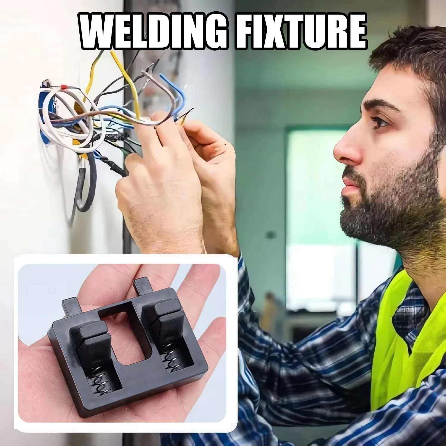 AliExpress Adjustable Spring Wire Soldering Clamp Fixture, view 3