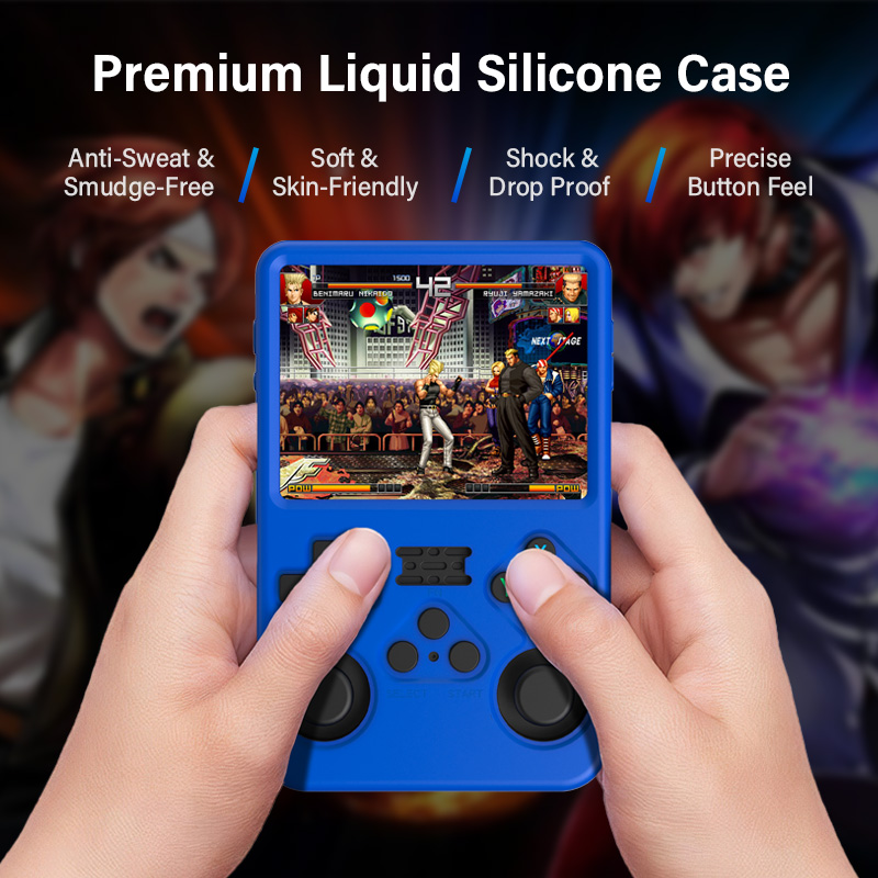 AliExpress Protective case For R36S Silicone Case Soft 360° drop protection Case For R36s Handheld Game Console Accessories, view 6