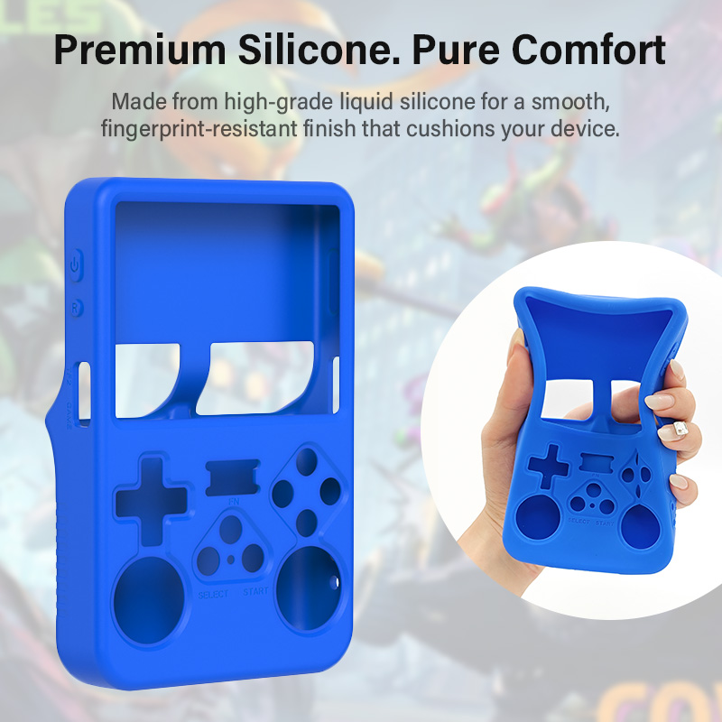 AliExpress Protective case For R36S Silicone Case Soft 360° drop protection Case For R36s Handheld Game Console Accessories, view 5