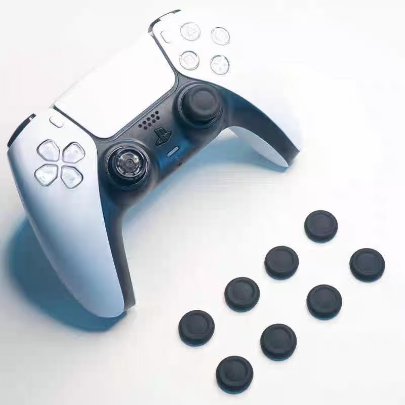 AliExpress PS5/PS4 Controller Thumb Grip Caps - 8PCS Anti-Slip Joystick Cover, Non-Skid Silicone Stick Caps, Protective Replacement Kit