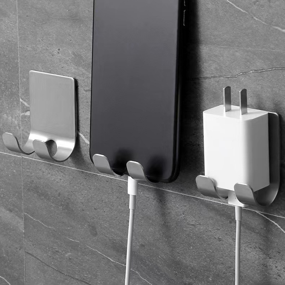 AliExpress Punch-Free Aluminum Razor Holder Wall Hook, view 3