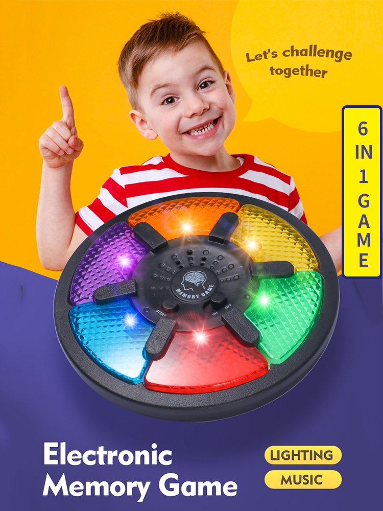 AliExpress Puzzle and Memory Training Machine - Parent child Interactive Thinking Development Brain Toy - Creative Flash Sound - Mini Elect