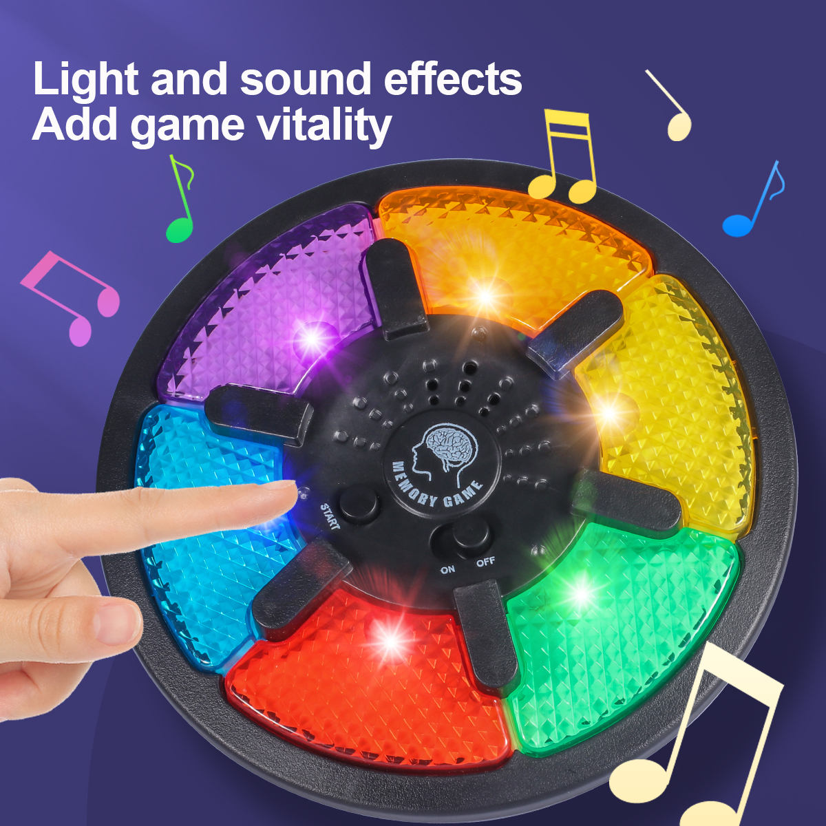 AliExpress Puzzle and Memory Training Machine - Parent child Interactive Thinking Development Brain Toy - Creative Flash Sound - Mini Elect, view 2