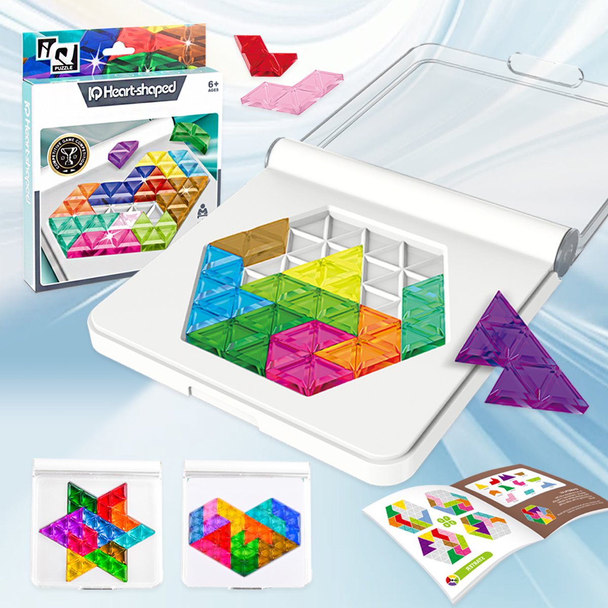AliExpress Puzzle Toys. Logical Thinking Training Fun Tabletop Games Multiple Shapes Colors, Advanced Level Gifts for Boys and Girls