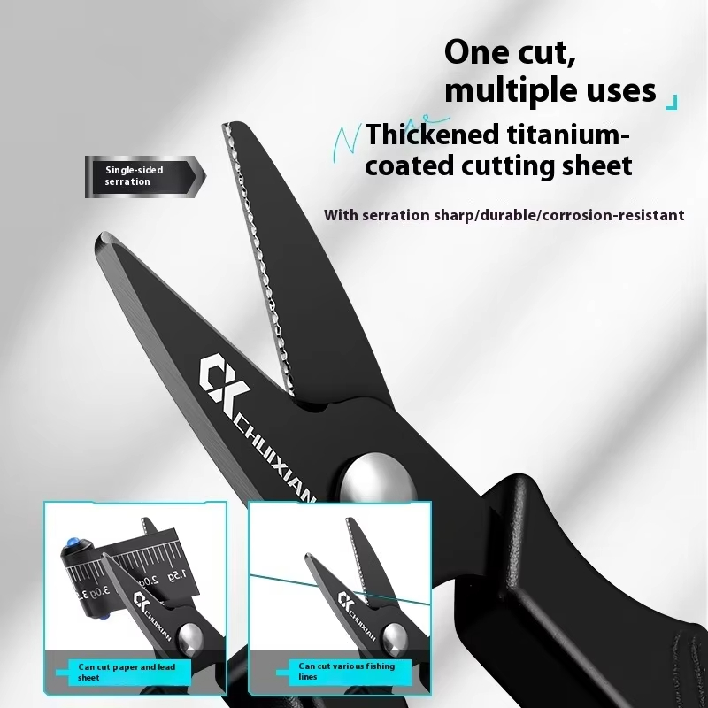 AliExpress QAJTAO Titanium-Plated Fishing Line Scissors, view 3