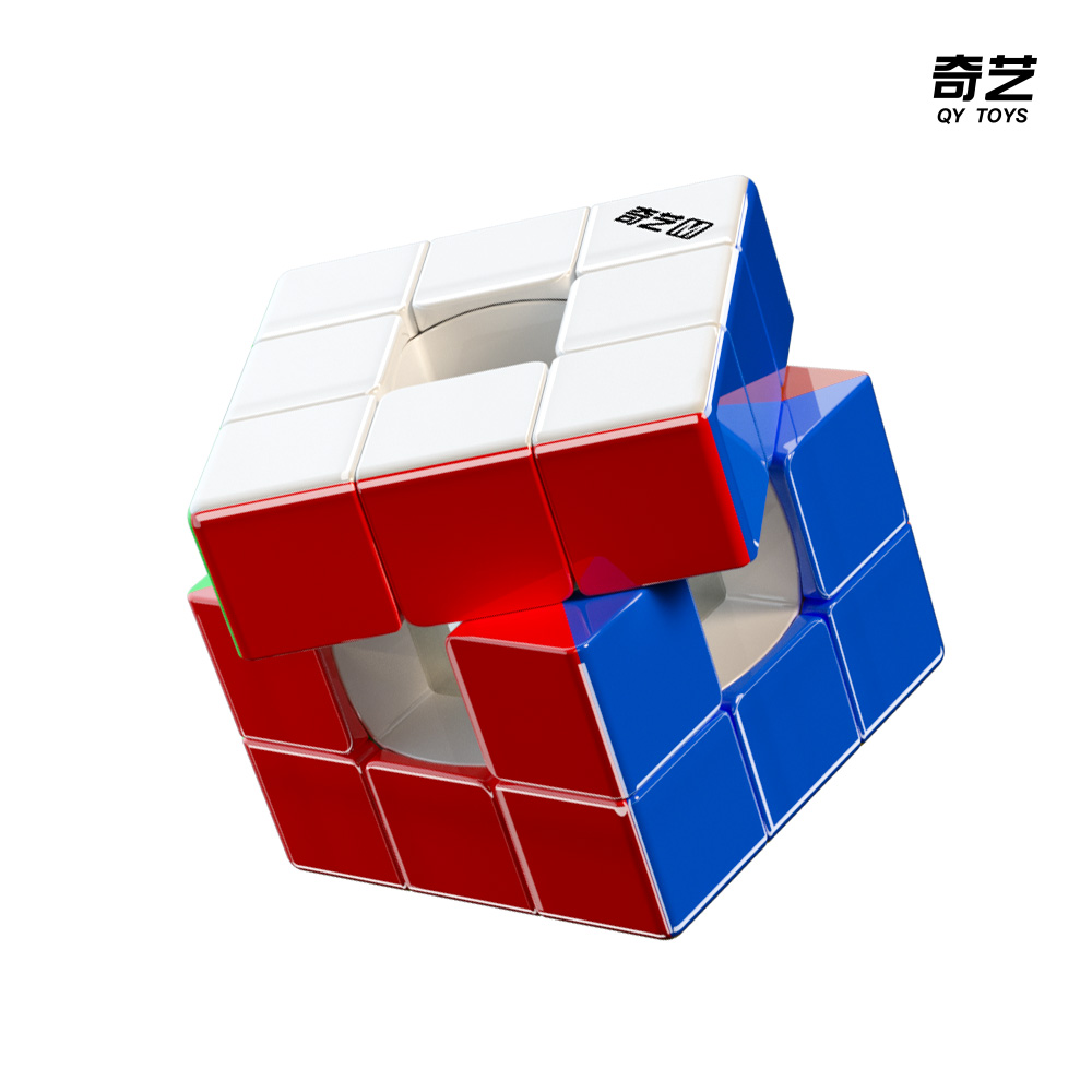 AliExpress QiYi Magic Cube Speed Void Cube Hollow Magnetic UV Puzzle M 3x3 Stress-Relieving Puzzle Game Children's Toy Gift, view 6
