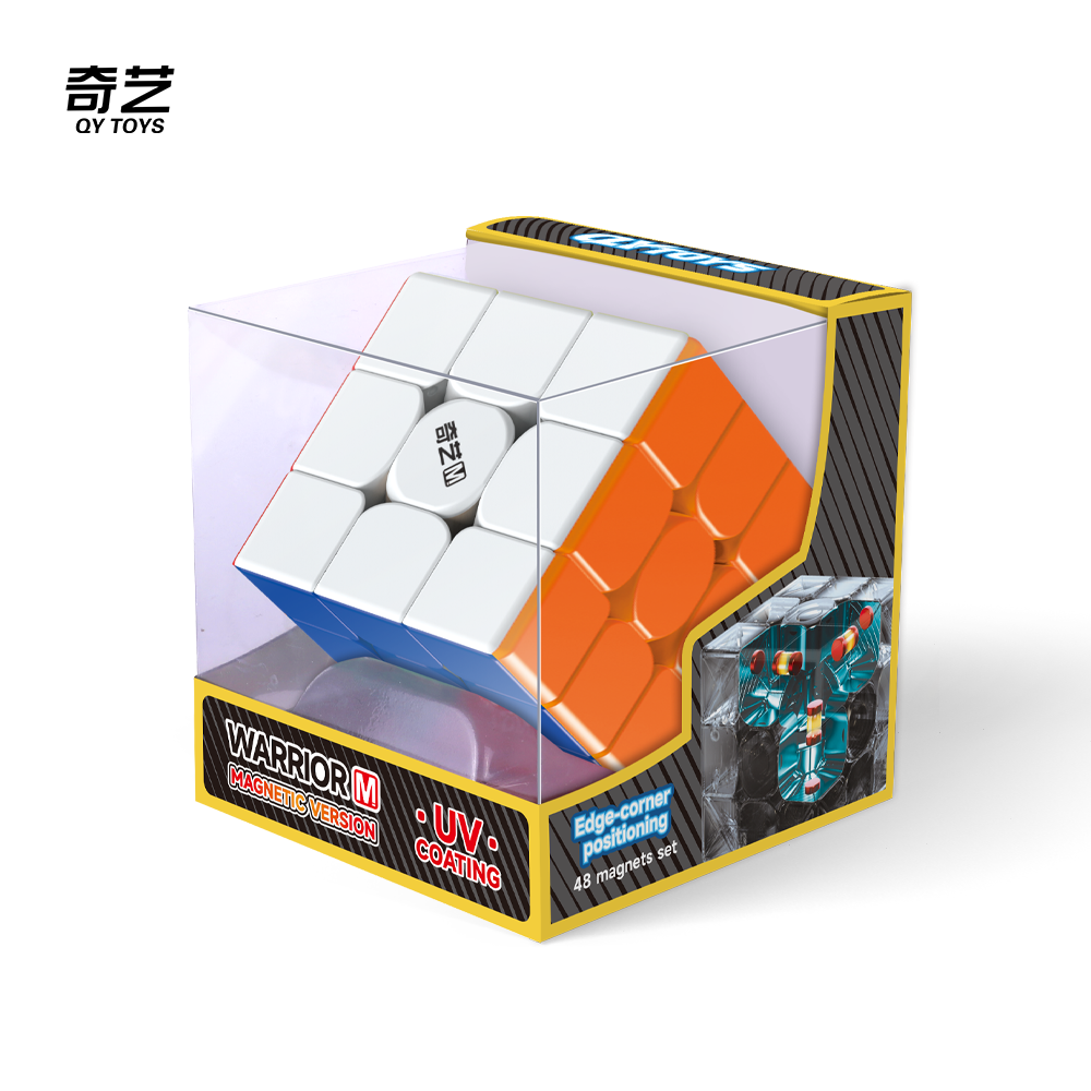 AliExpress Qiyi Warrior M UV 3X3 Magnetic Magic Speed Cube Toys Qiyi Warrior UV Puzzle Professional Game Children's Toy