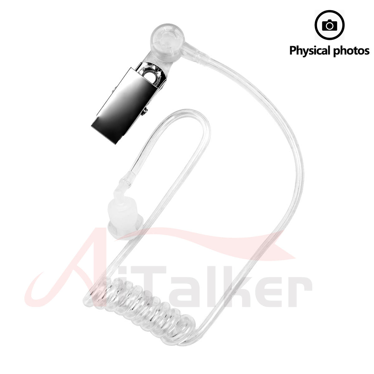AliExpress Quansheng UV-K5 Walkie Talkie Headset Headphone Earphone For Kenwood Baofeng UV-5R UV82 UV-17 Tytera TC-UV8000 Wouxun KG-UV6D, view 2