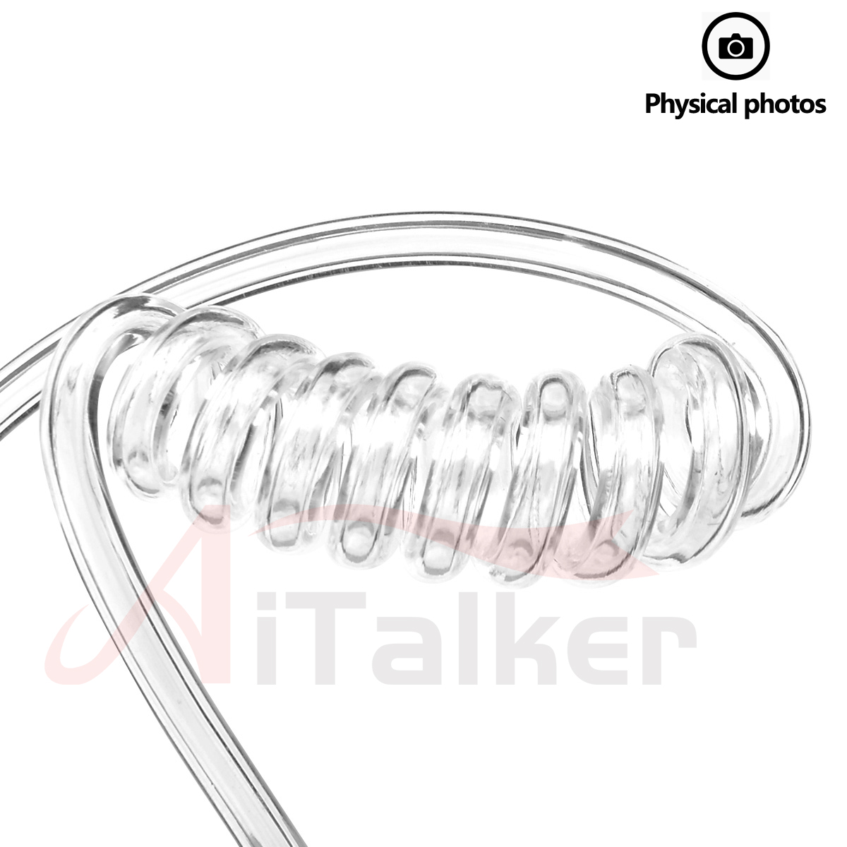 AliExpress Quansheng UV-K5 Walkie Talkie Headset Headphone Earphone For Kenwood Baofeng UV-5R UV82 UV-17 Tytera TC-UV8000 Wouxun KG-UV6D, view 3