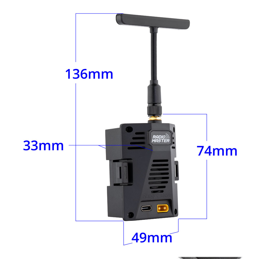 AliExpress RadioMaster Ranger Micro 2.4GHz ELRS Module for TX16S TX12 MKII, view 2