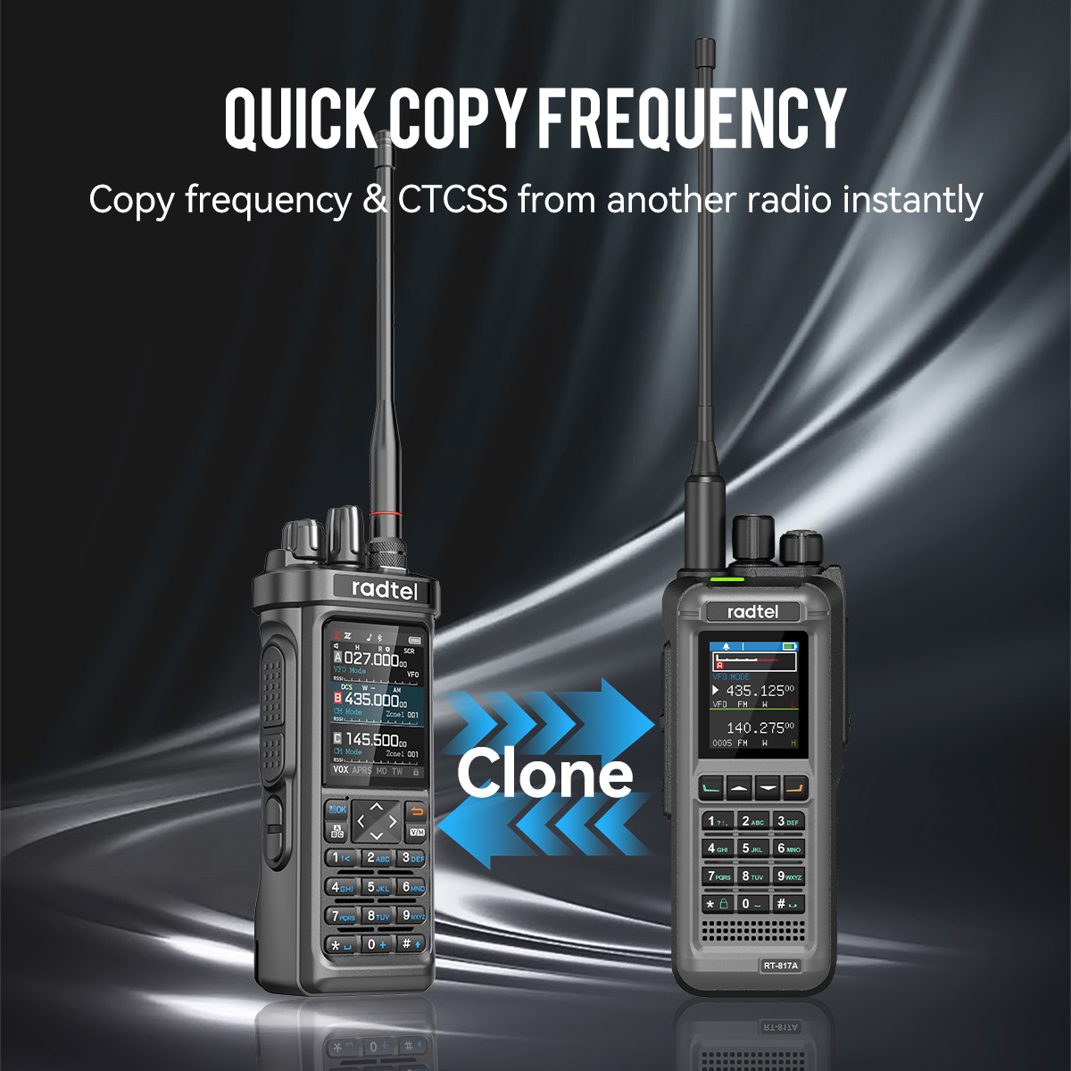 AliExpress Radtel RT-950 PRO Walkie Talkie AM/FM/CB/LSB/USB/CW Receiver with GPS APRS 10W Bluetooth Phone Programming Ham Radio RT-950PRO, view 3
