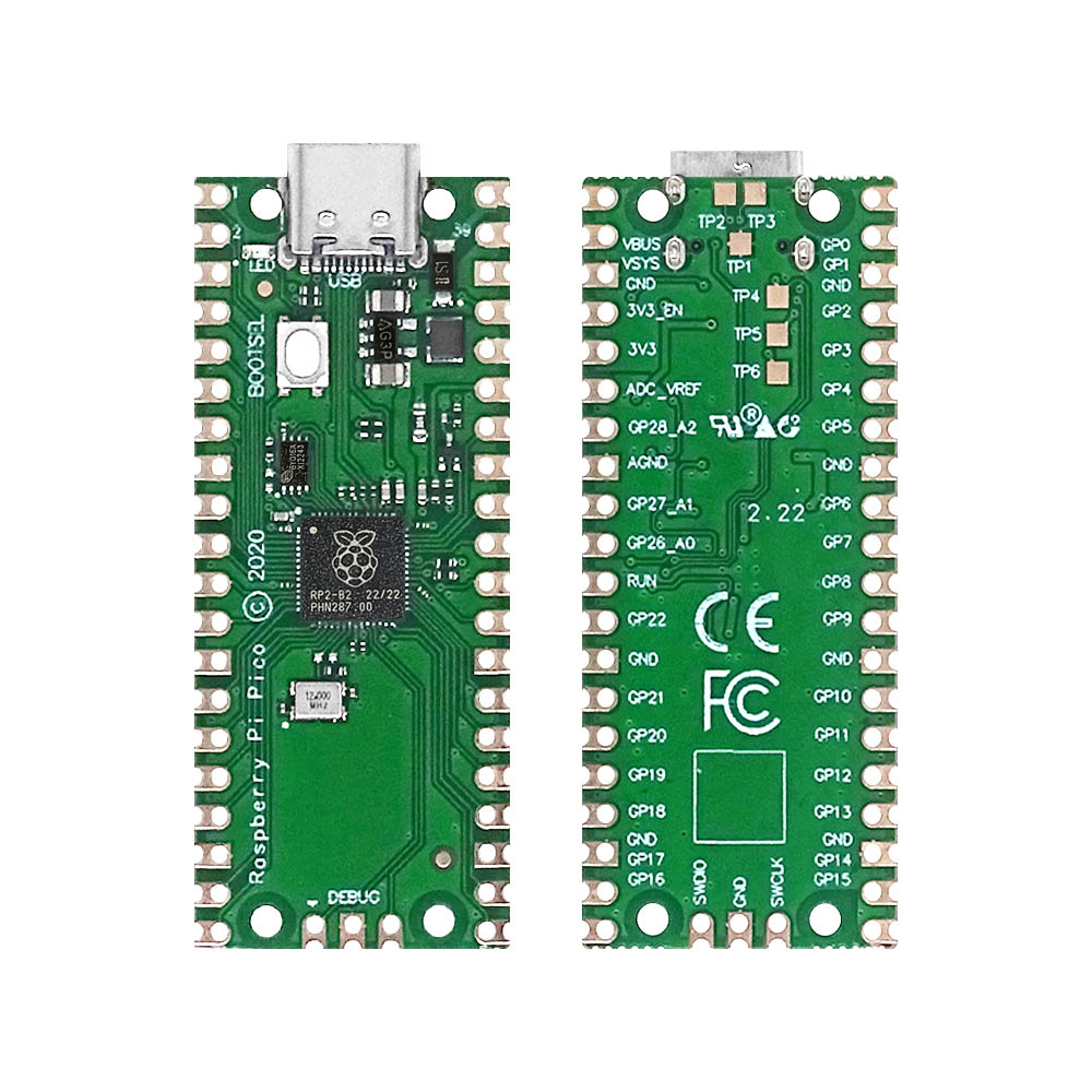 AliExpress Raspberry Pi Pico W Style RP2040 Board, view 2