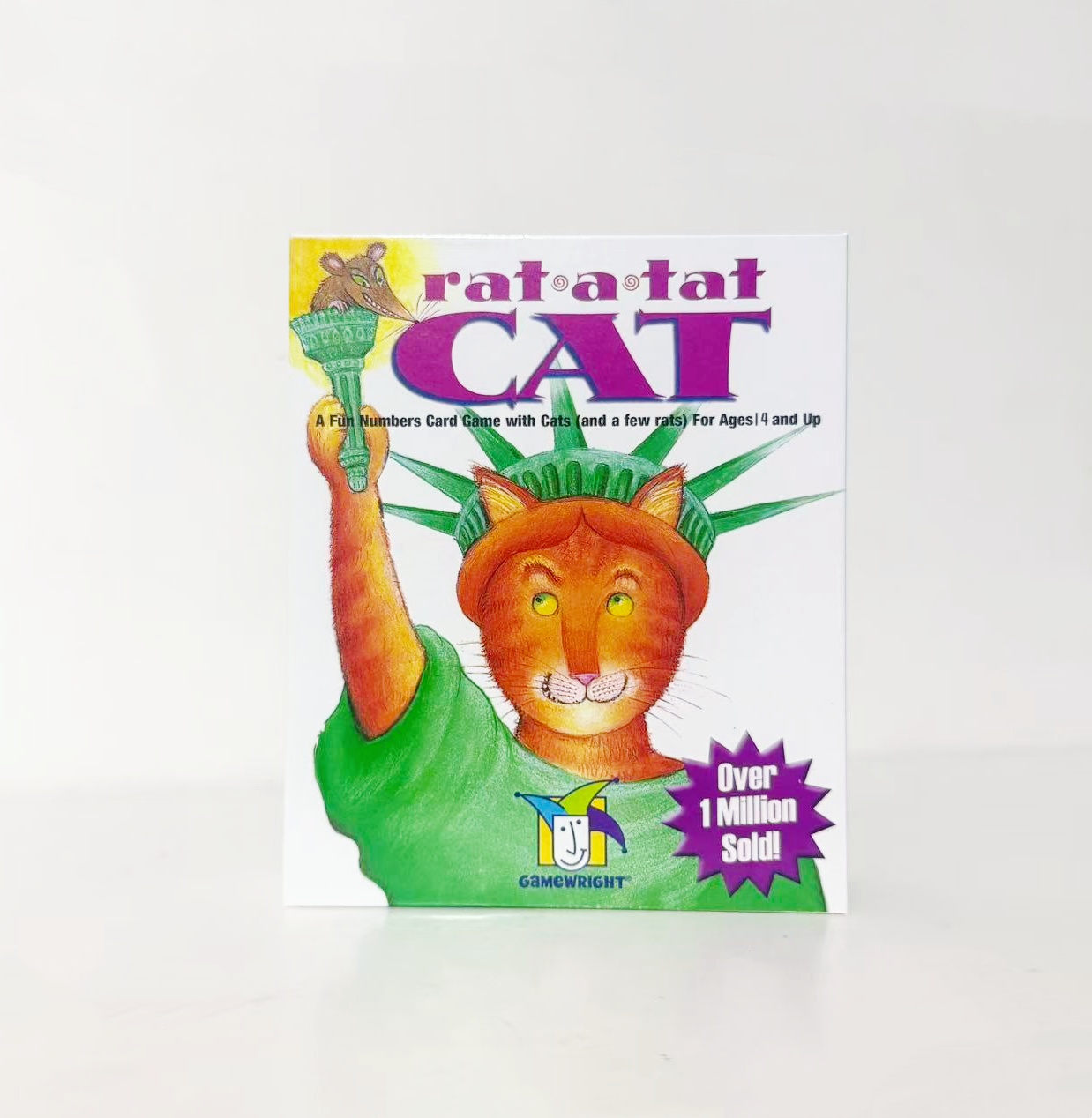 AliExpress Rat a Tat Cat - Fun Numbers card Game with Cats (and a few rats) | Memory & Strategy Quick Play Card Game for Family Game Night